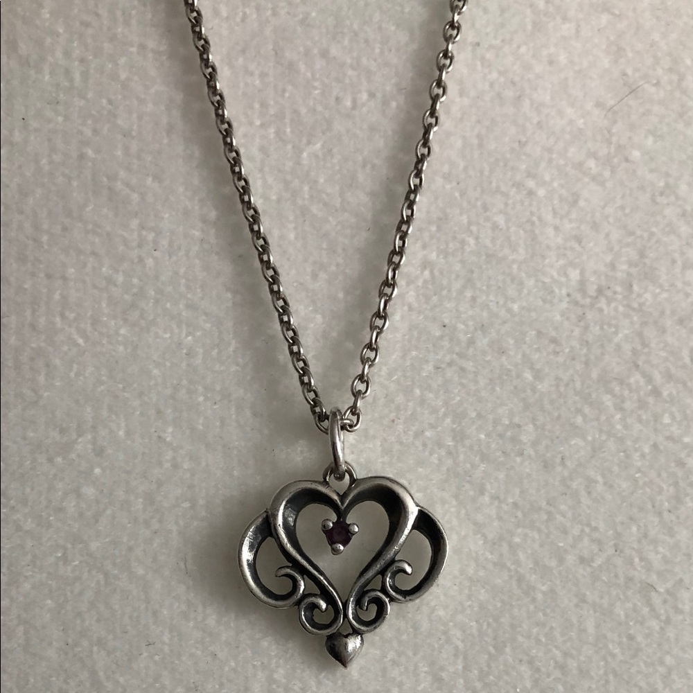James Avery amethyst necklace